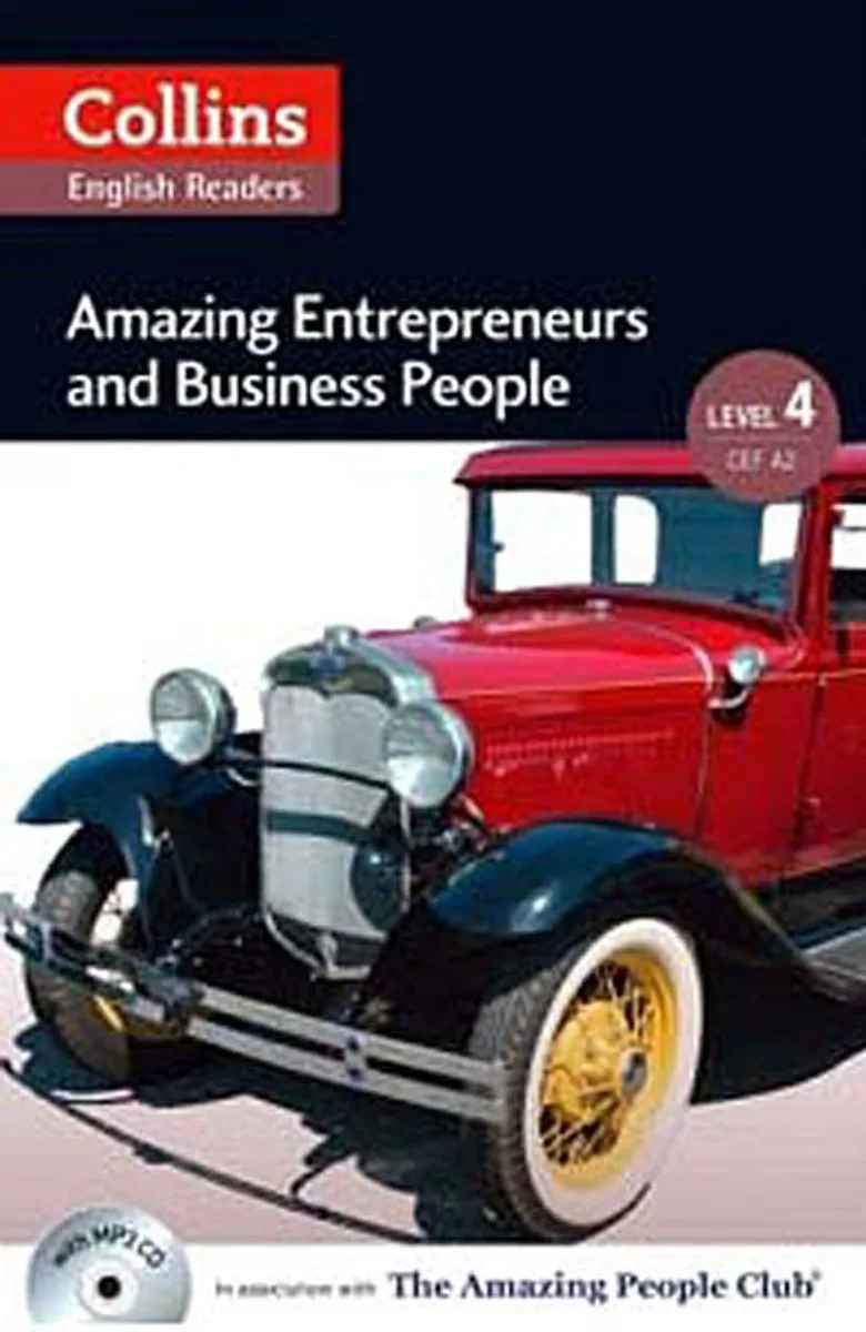 Amazing Entrepreneurs Business People +CD (A.People Readers 4) B2