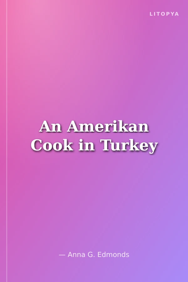 An Amerikan Cook in Turkey