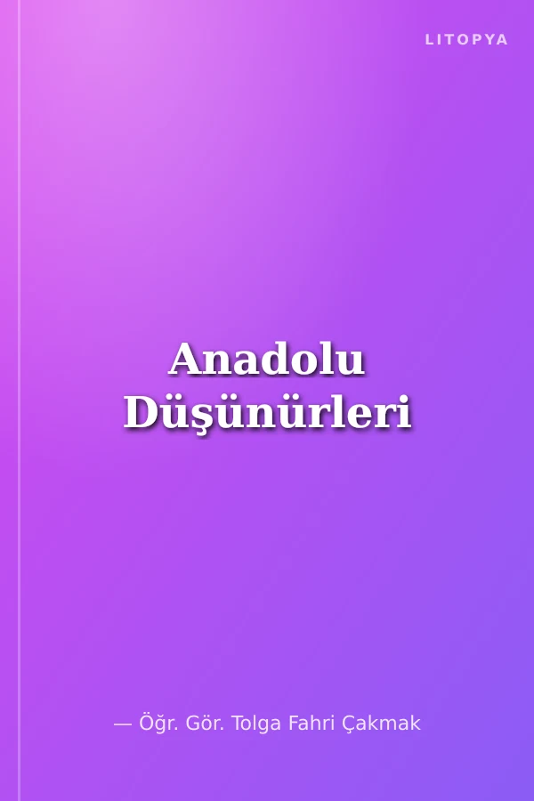 Anadolu Düşünürleri