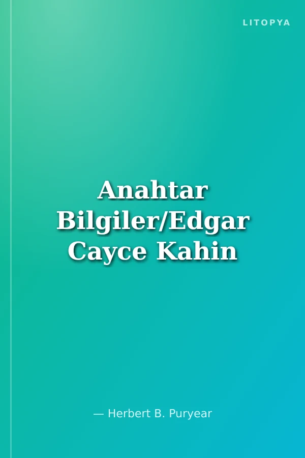 Anahtar Bilgiler/Edgar Cayce Kahin