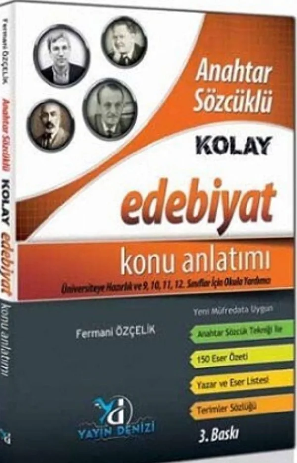 Anahtar Sözcüklü Kolay Edebiyat Konu Anlatımlı