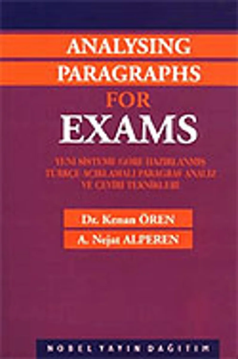 Analysing Paragraphs For Exams