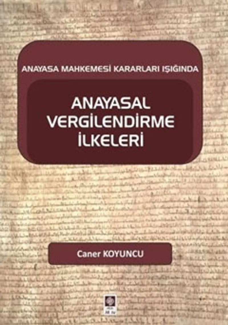 Anayasal Vergilendirme İlkeleri