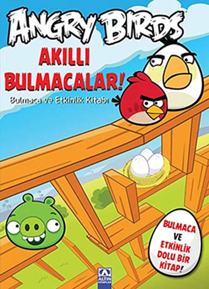 Angry Birds Akıllı Bulmacalar! Bulmaca ve Etkinlik Kitabı