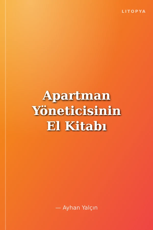 Apartman Yöneticisinin El Kitabı