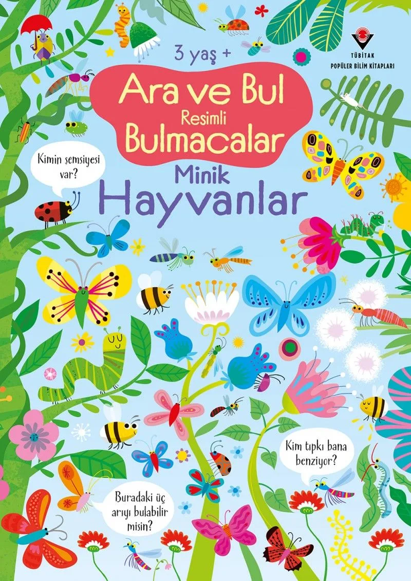 Ara ve Bul Resimli Bulmacalar Minik Hayvanlar