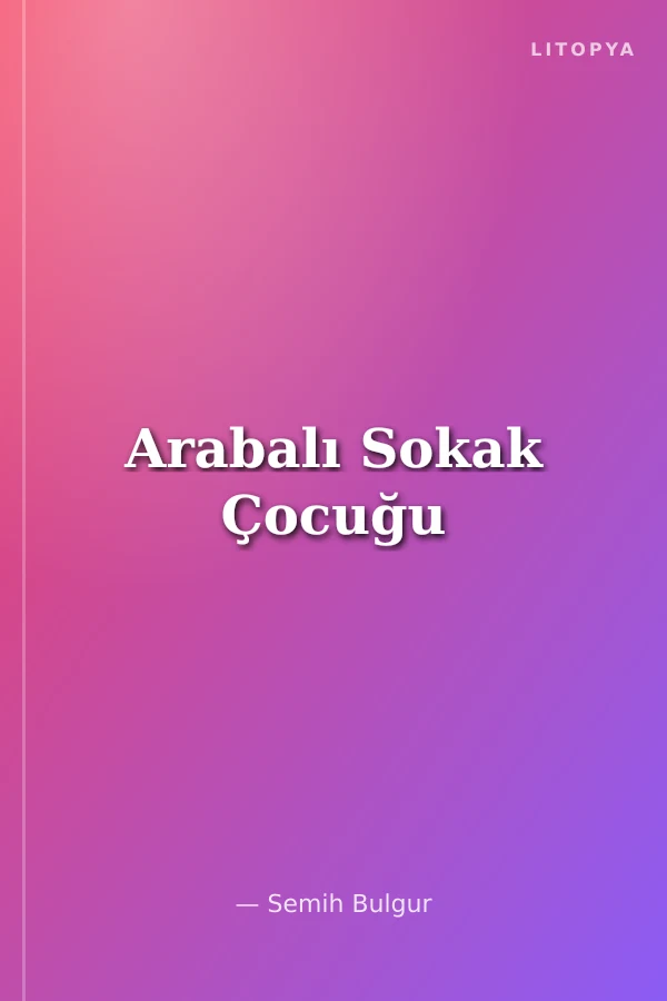 Arabalı Sokak Çocuğu