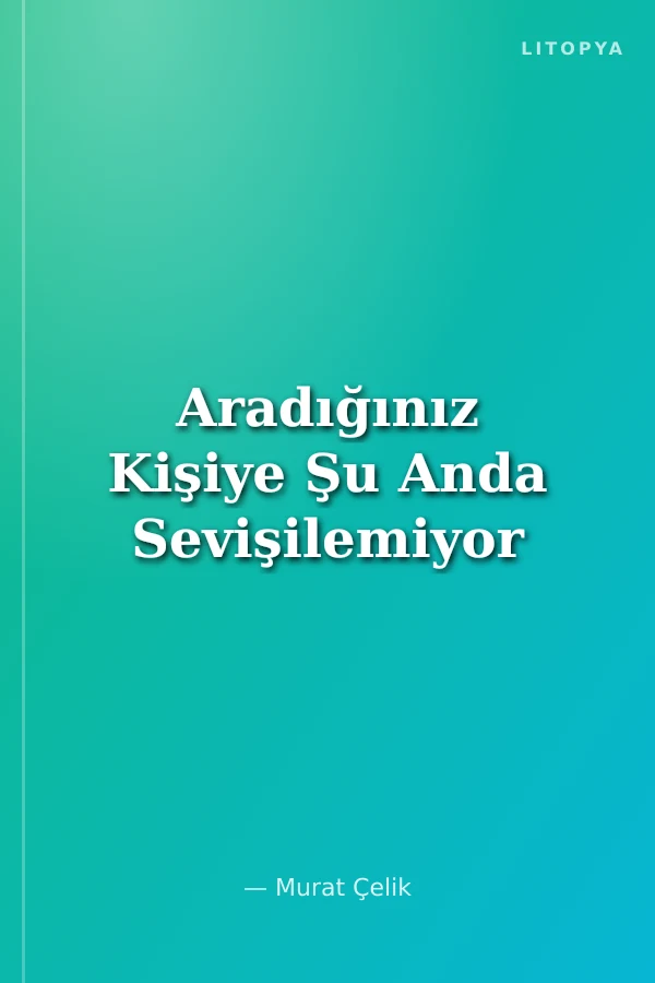 Aradığınız Kişiye Şu Anda Sevişilemiyor