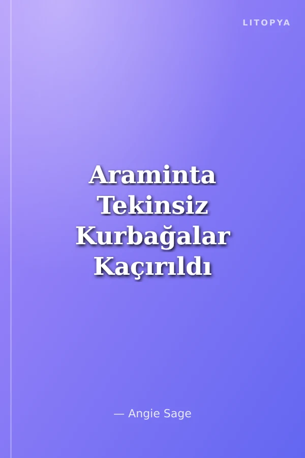 Araminta Tekinsiz Kurbağalar Kaçırıldı