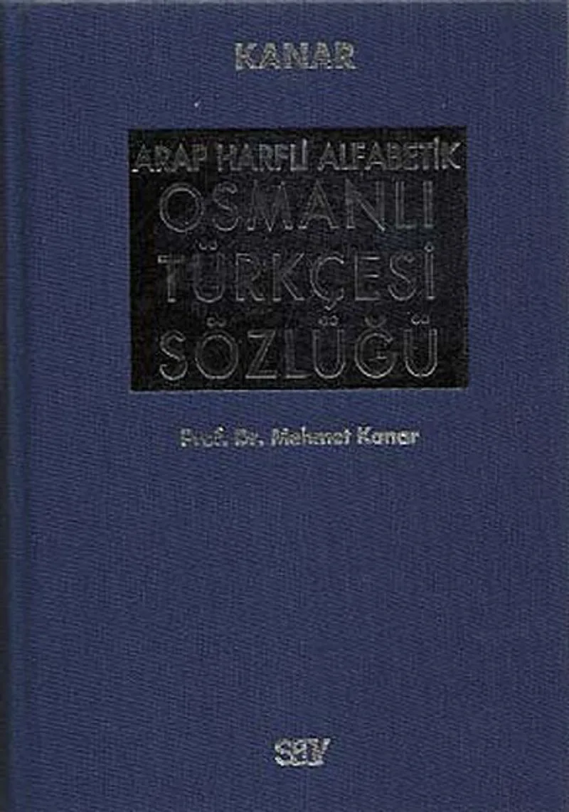 Arap Harfli Alfabetik Osmanlı Türkçesi Sözlüğü Büyük Boy (Ciltli)