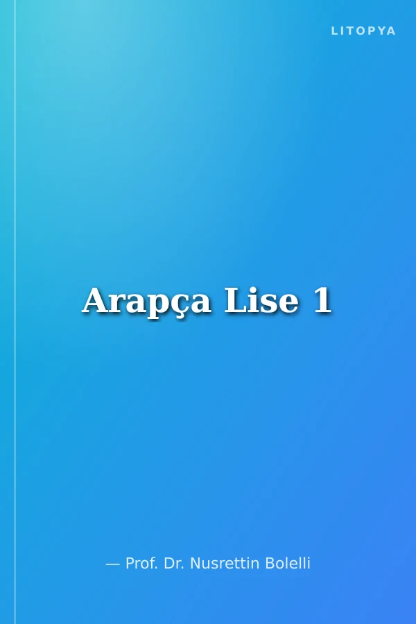 Arapça Lise 1