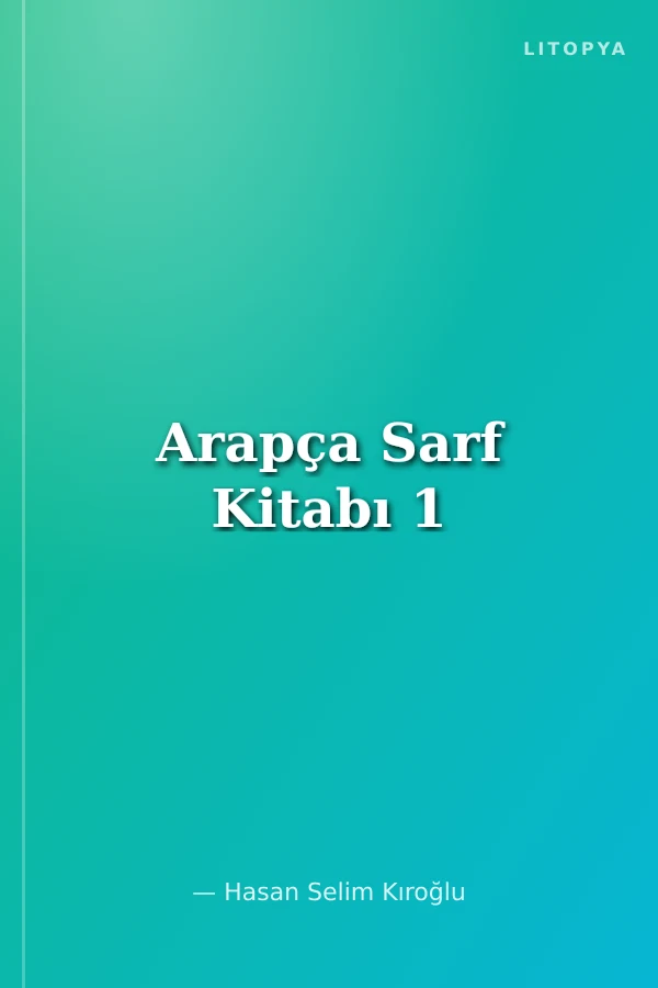 Arapça Sarf Kitabı 1