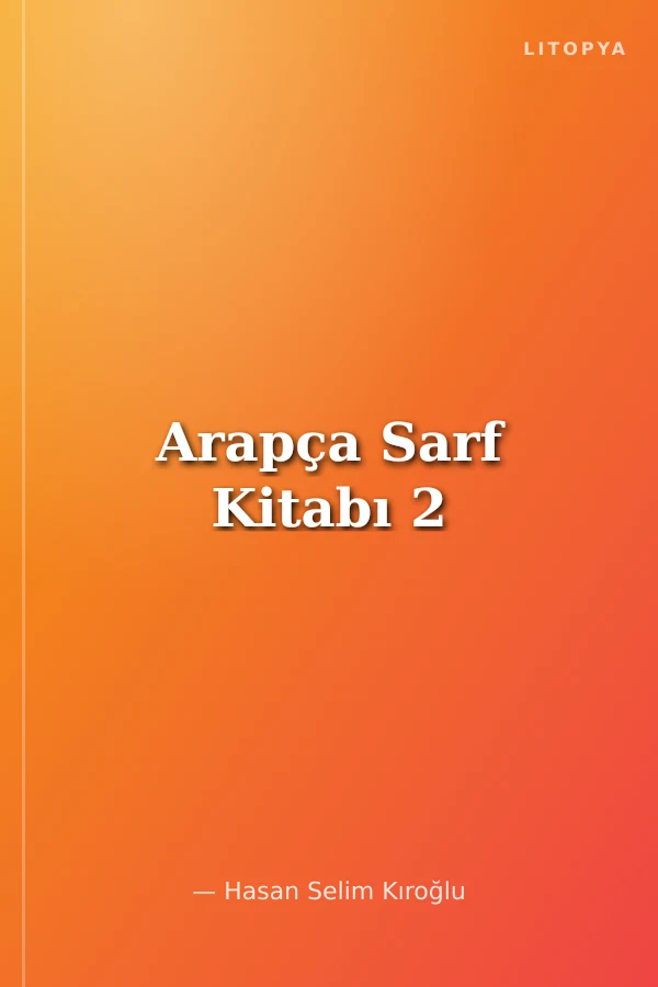 Arapça Sarf Kitabı 2