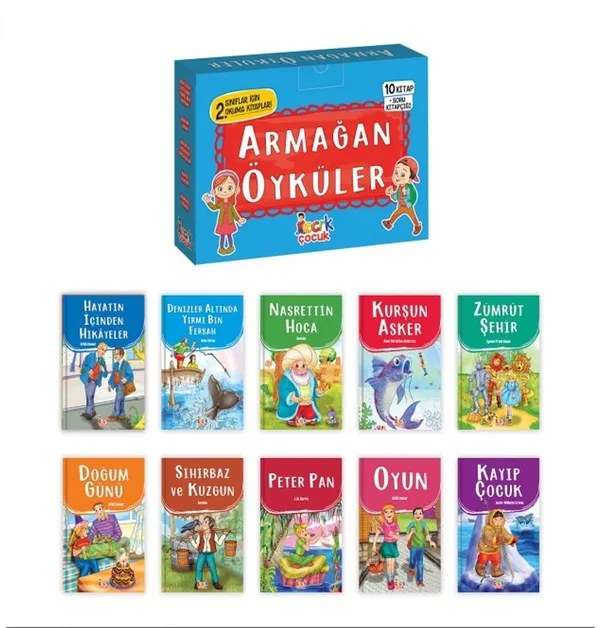 Armağan Öyküler (10 Kitap+Soru Kitapçığı)