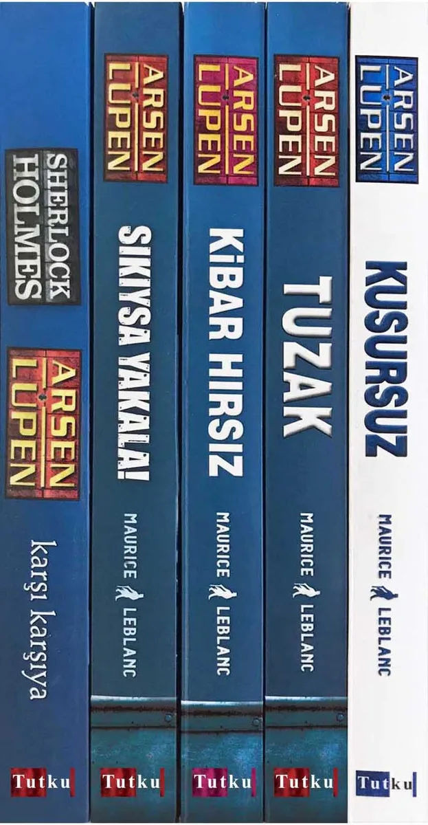 Arsen Lüpen Bütün Maceraları (5 Kitap)