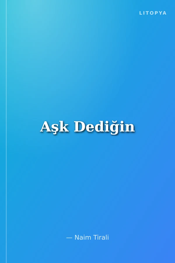 Aşk Dediğin