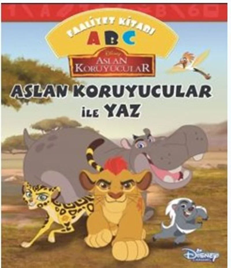 Aslan Koruyucular İle Yaz Abc Faaliyet Kitabı