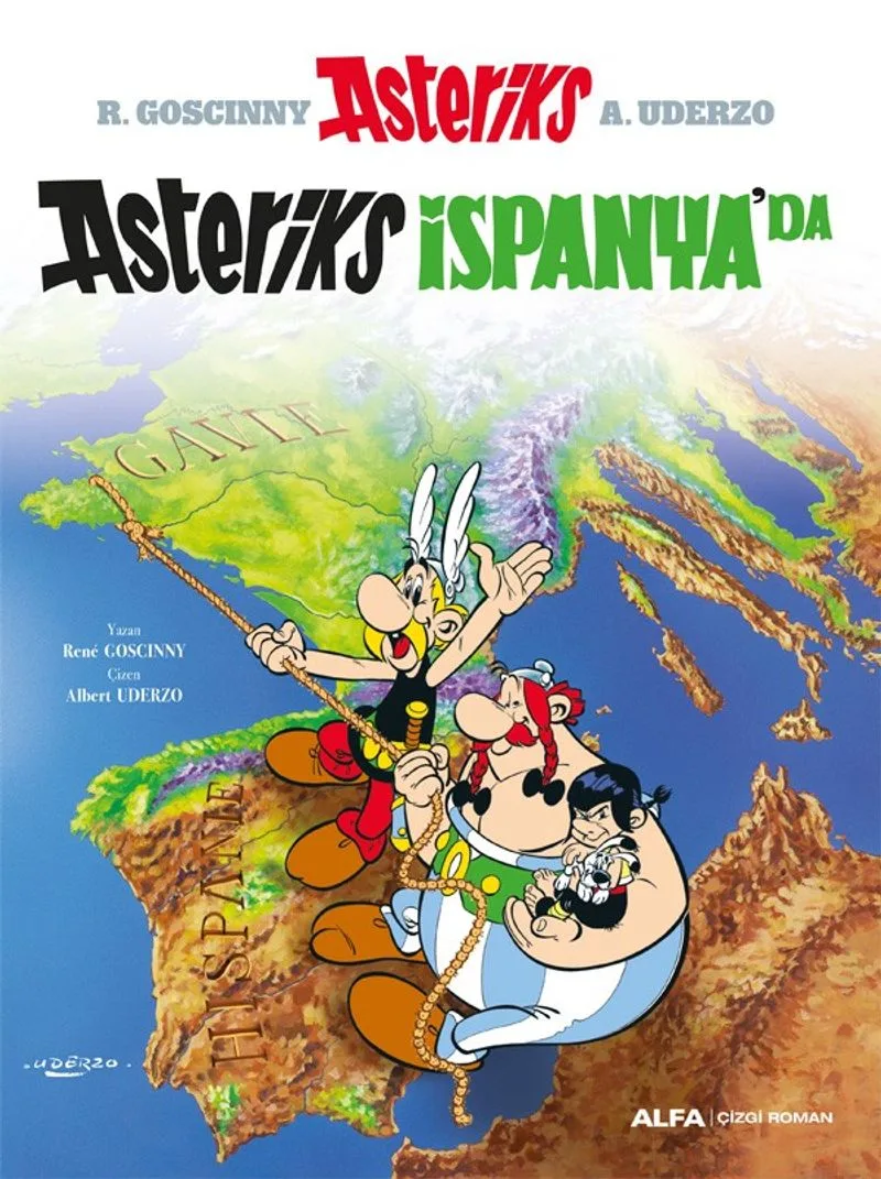 Asteriks İspanya'da