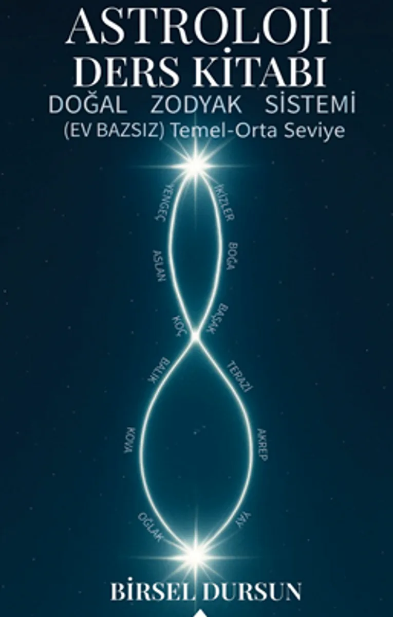Astroloji Ders Kitabı Doğal Zodyak Sistem Ev Bazsız Temel Orta Seviye