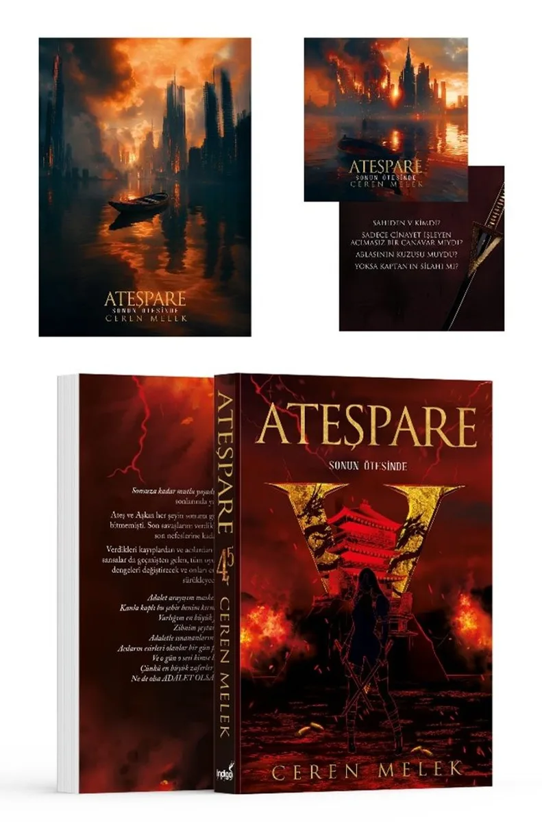 Ateşpare 4,5 / Sonun Ötesinde (Karton Kapak)