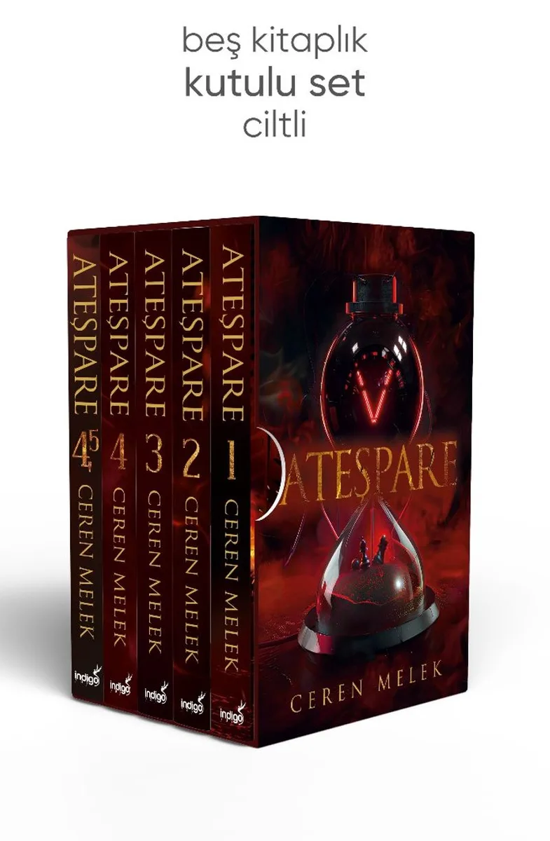 Ateşpare Seti 5 Kitap (Ciltli)