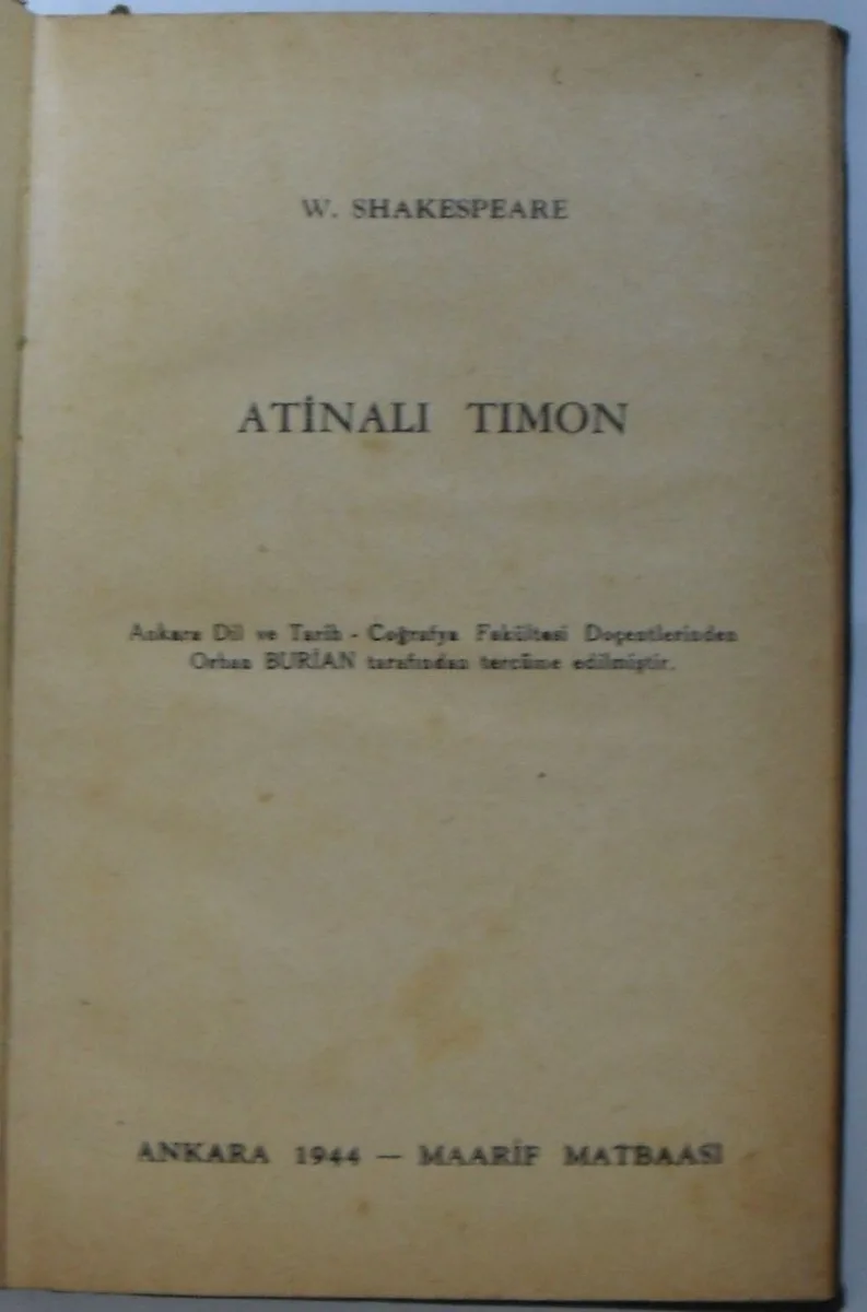 Atinalı Timon Kod: 11-Z-46