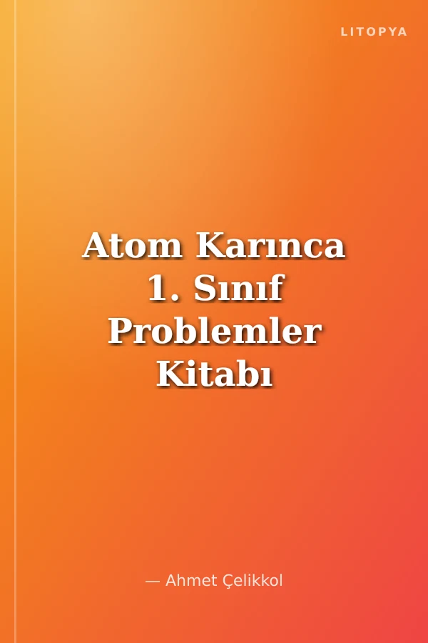 Atom Karınca 1. Sınıf Problemler Kitabı