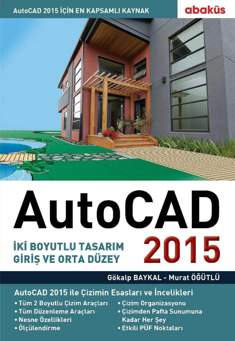 Autocad 2015 İki Boyutlu Tasarım Giriş ve Orta Düzey