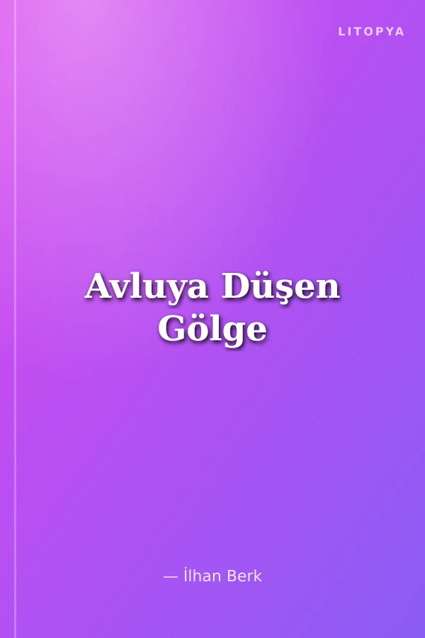 Avluya Düşen Gölge