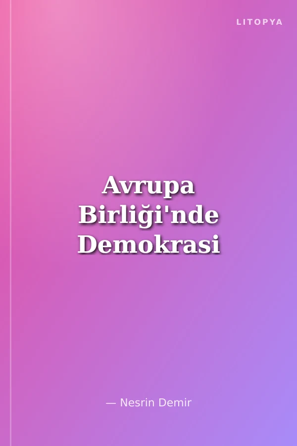 Avrupa Birliği'nde Demokrasi