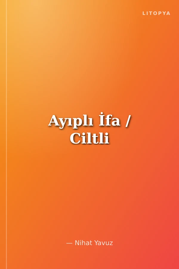 Ayıplı İfa / Ciltli