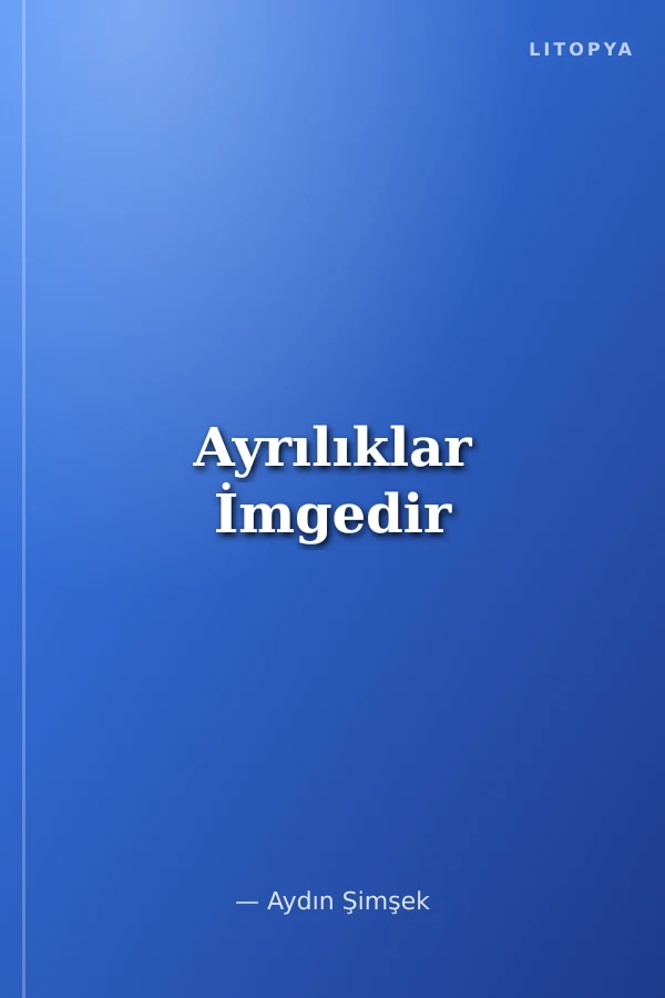 Ayrılıklar İmgedir