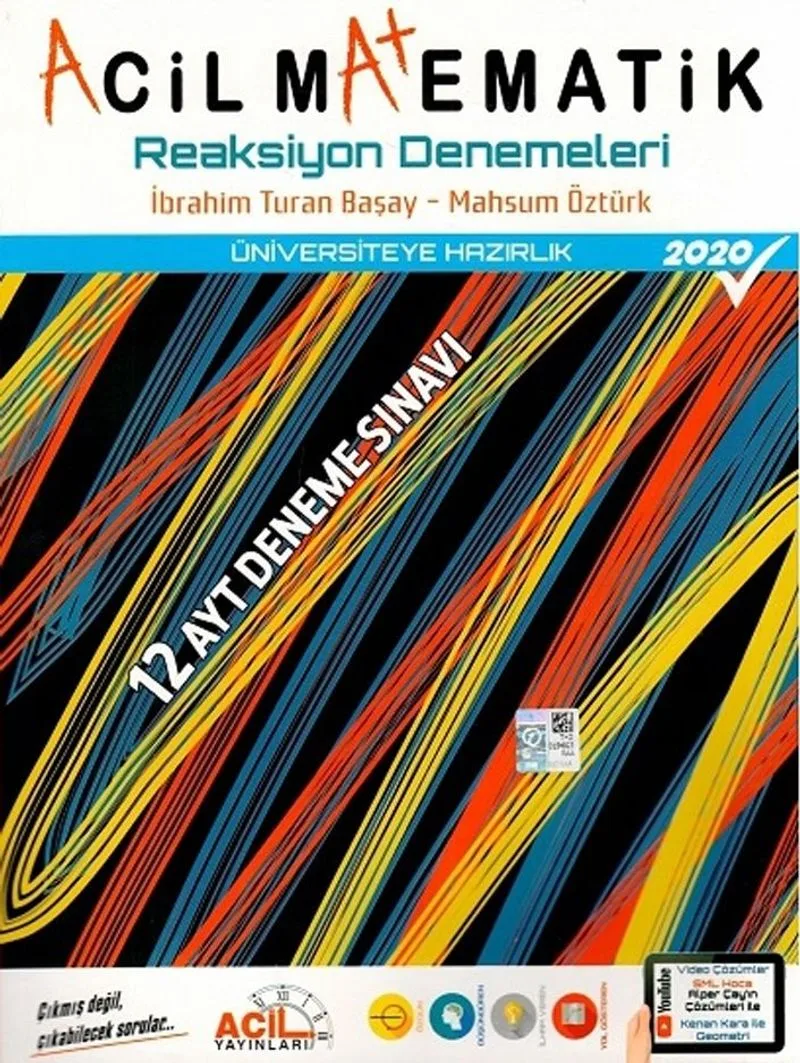 AYT Acil Matematik Reaksiyon 12'li Denemeleri