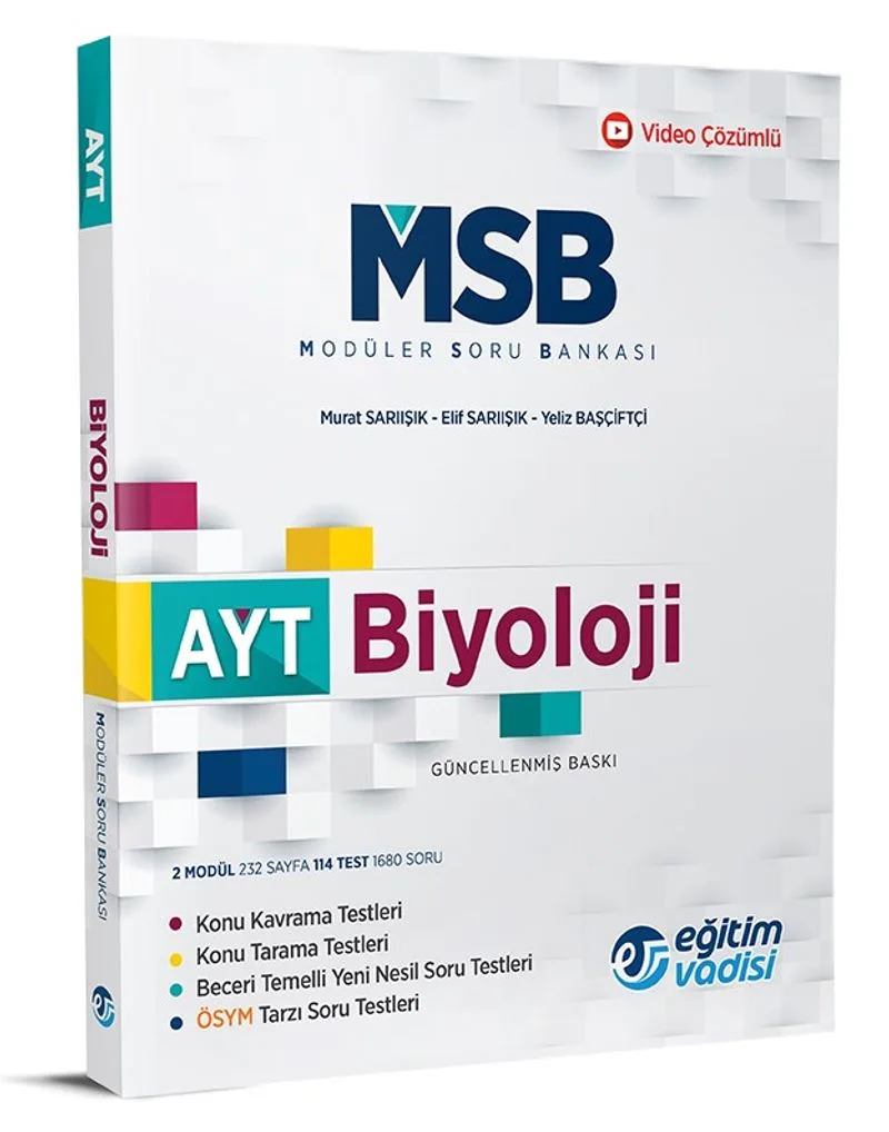 AYT Biyoloji Modüler Soru Bankası