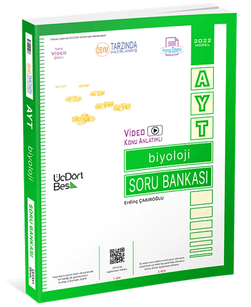 AYT Biyoloji Soru Bankası