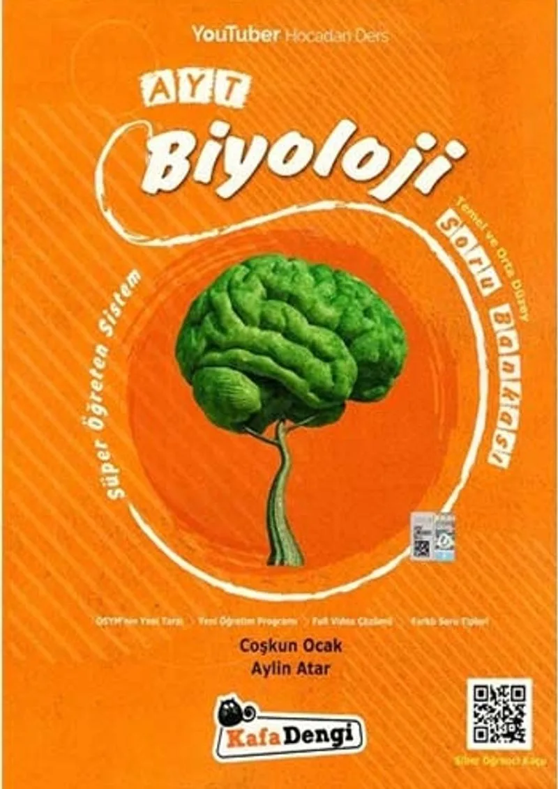 AYT Biyoloji Soru Bankası Yeni Temel ve Orta Düzey