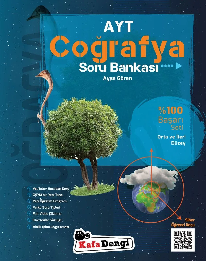 AYT Coğrafya Soru Bankası Yeni Orta ve İleri Düzey