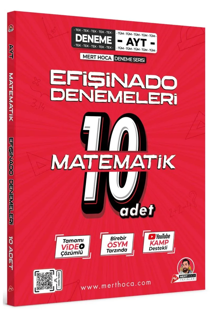 AYT Efişinado Matematik Denemeleri 10'lu Deneme