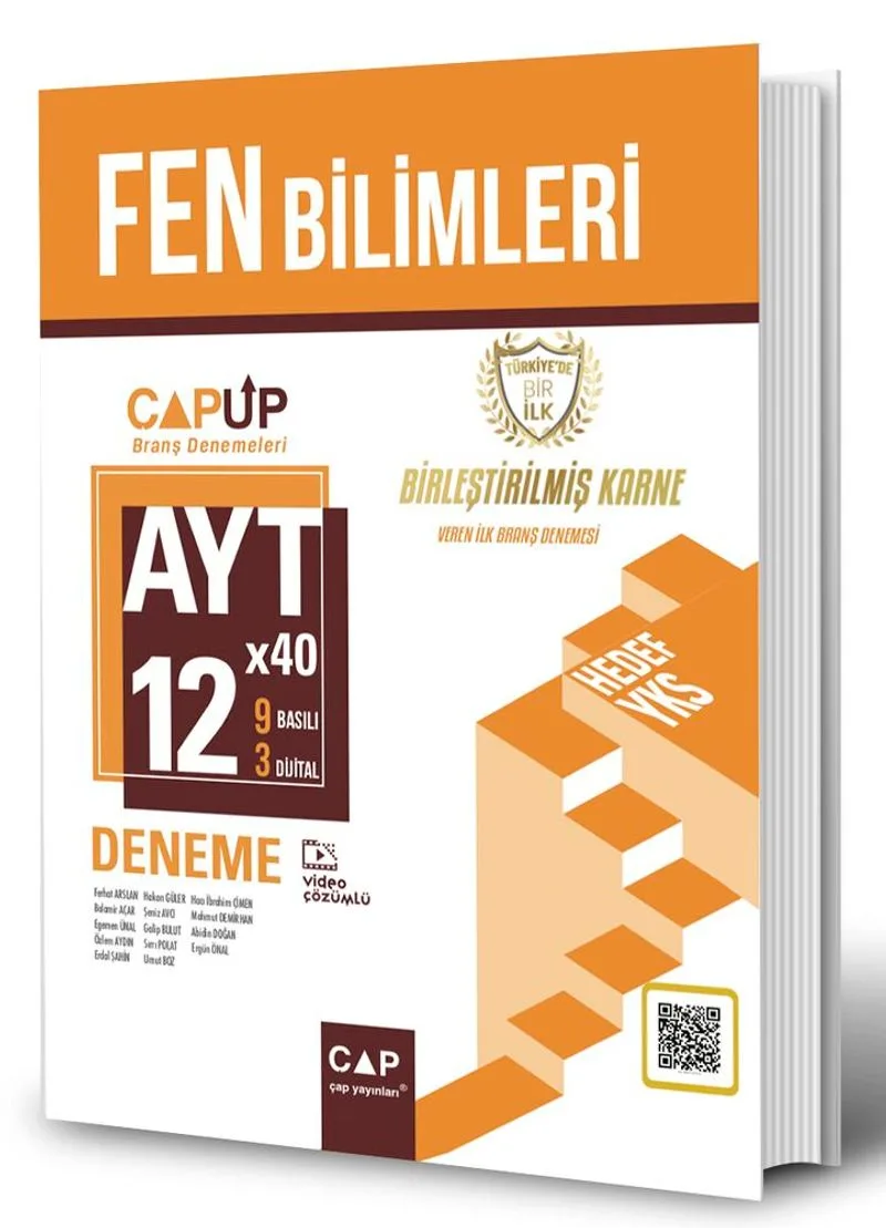 AYT Fen Bilimleri 12x40 Up Deneme