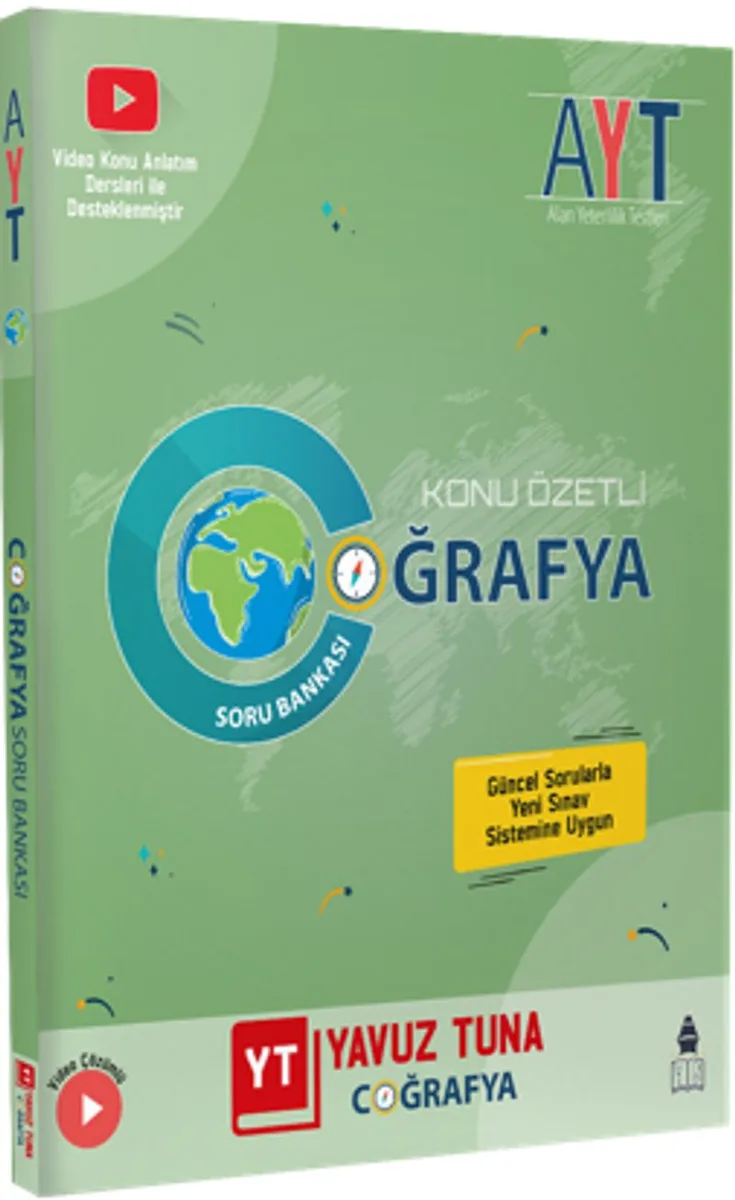 AYT Konu Özetli Coğrafya Soru Bankası