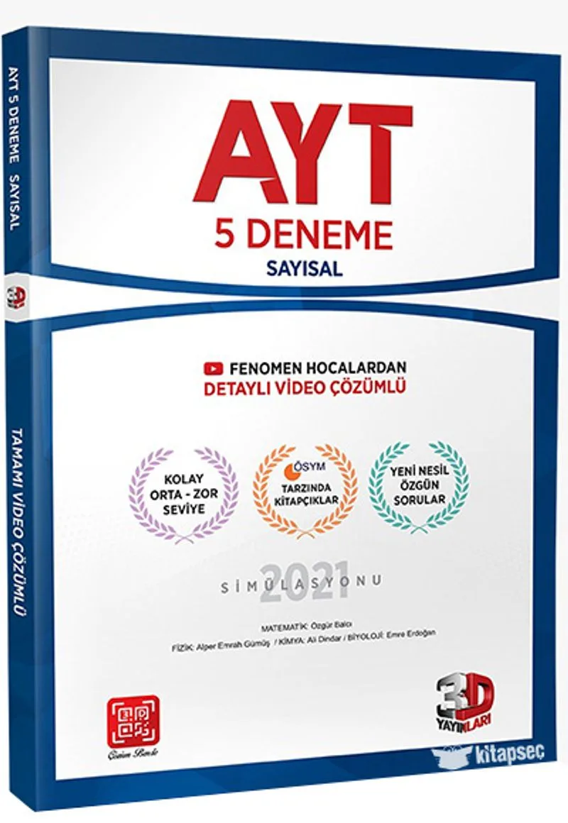 AYT Sayısal 5'li Deneme