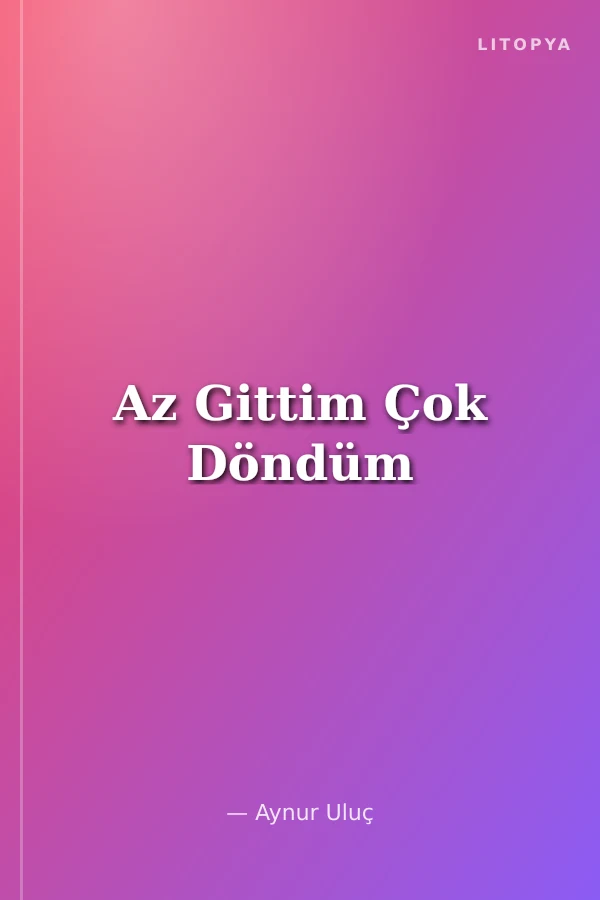 Az Gittim Çok Döndüm