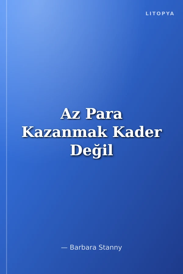 Az Para Kazanmak Kader Değil