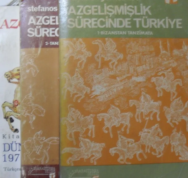 Azgelişmişlik Sürecinde Türkiye – 3 Cilt / 1-Bizanstan Tanzimata, 2- Tanzimattan I. Dünya Savaşına, 3- Dünya Savaşından 1971'e (1-E-4)