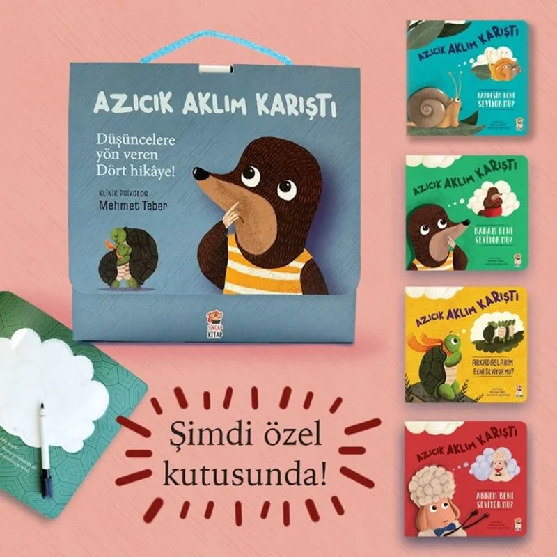 Azıcık Aklım Karıştı Seti (4 Kitap)