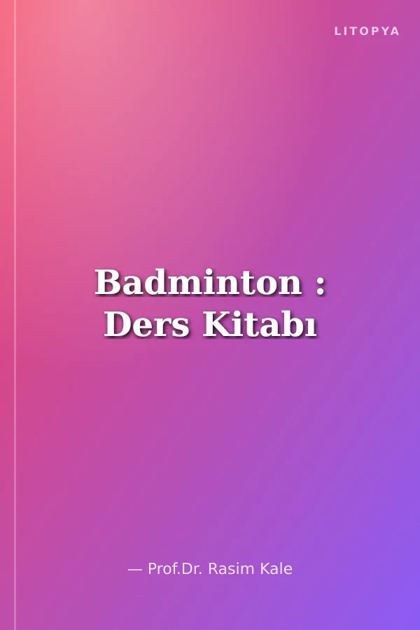 Badminton : Ders Kitabı