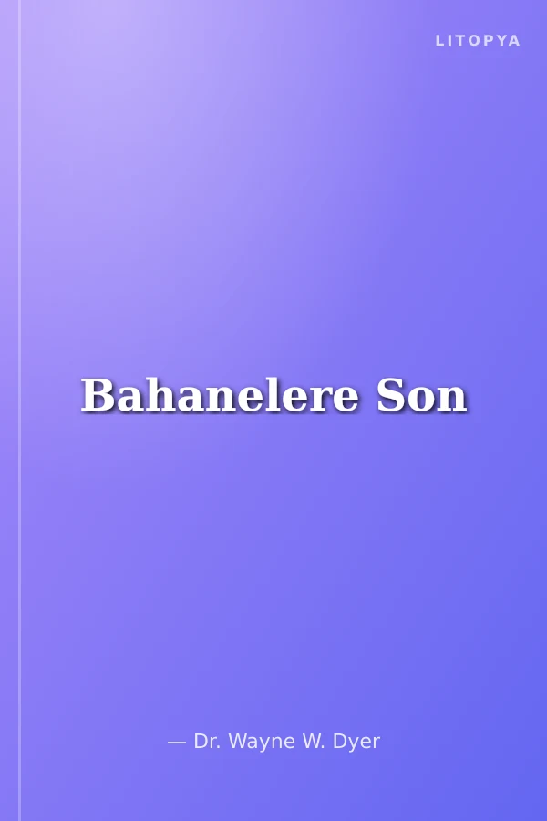 Bahanelere Son