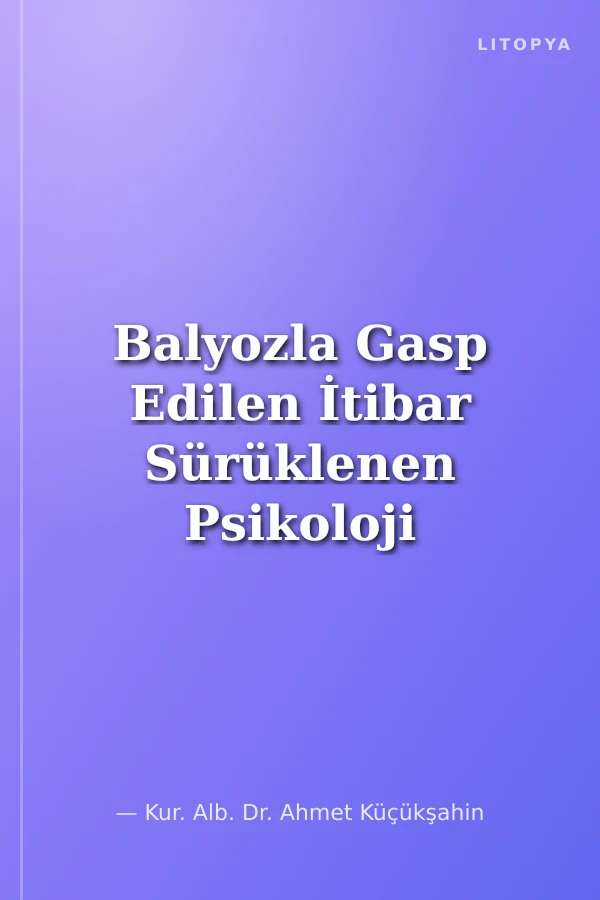 Balyozla Gasp Edilen İtibar Sürüklenen Psikoloji