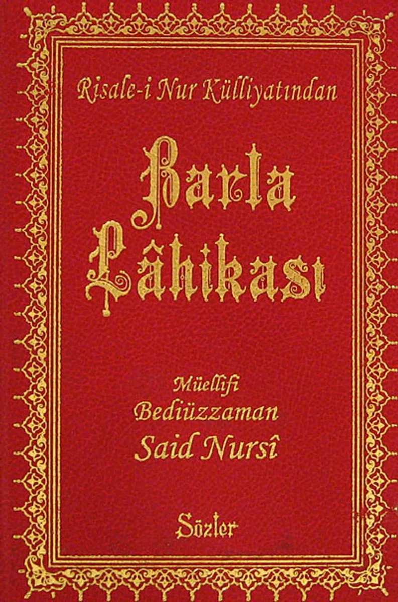 Barla Lahikası (Cep Boy Vinleks) (12x17) (Kod:182)