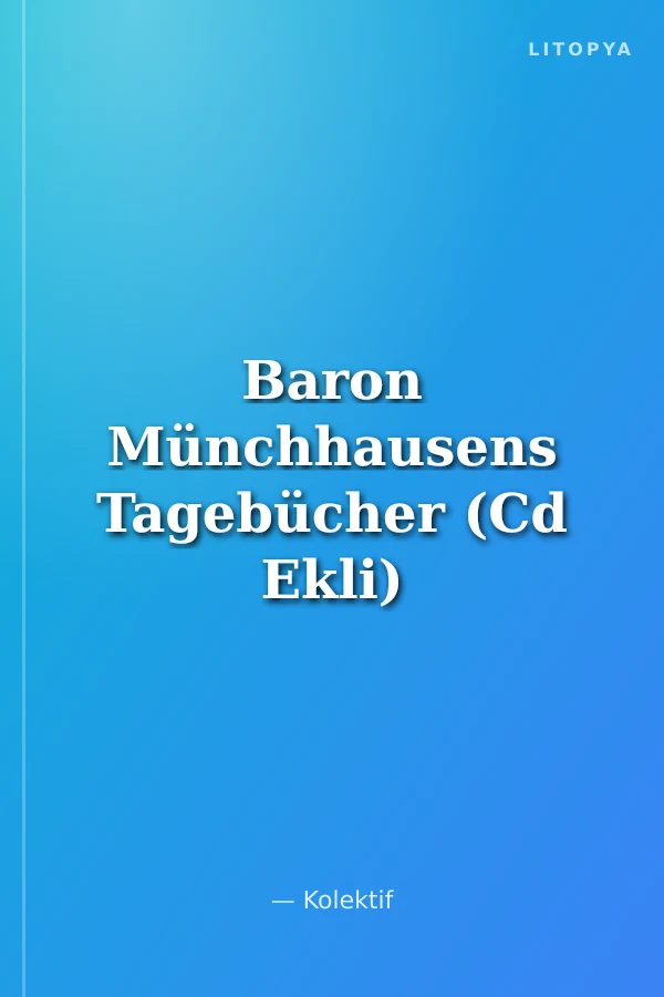 Baron Münchhausens Tagebücher (Cd Ekli)